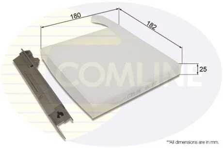 Comline - Фільтр салону (аналогWP6990/LA230) COMLINE EKF183