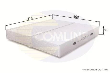 Comline - Фільтр салону (аналогWP9294) COMLINE EKF194