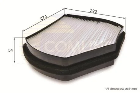 Comline Фільтр салону COMLINE EKF197