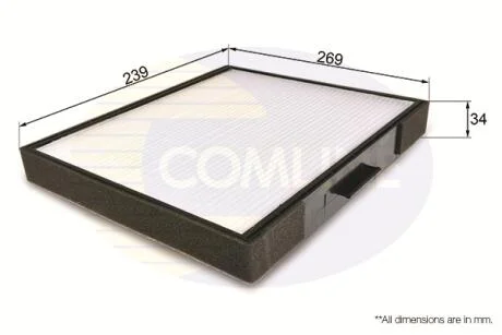 Comline Фільтр салону COMLINE EKF208