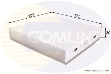 Comline Фільтр салону COMLINE EKF225