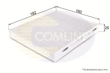 Comline Фільтр салону COMLINE EKF307