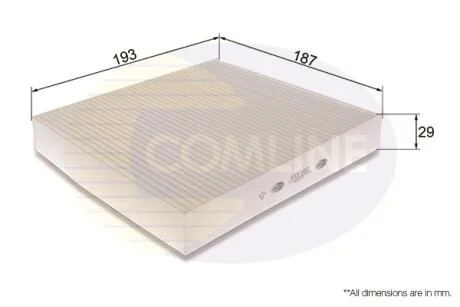 Comline Фільтр салону COMLINE EKF382