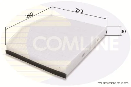 Comline - Фільтр салону (аналогWP2118) COMLINE EKF384