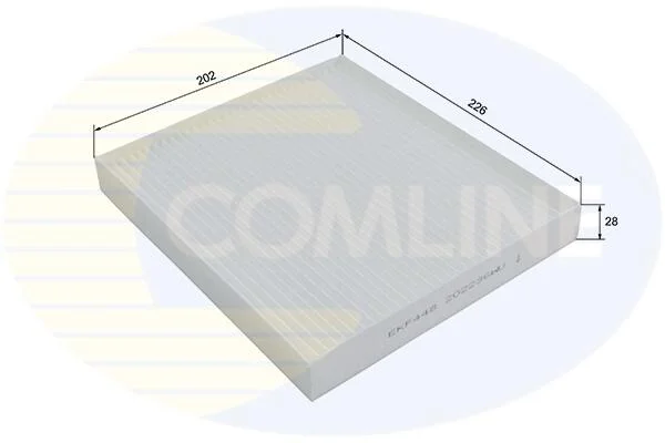 Comline - Фільтр салону COMLINE EKF448 (фото 1)