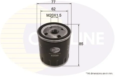 Comline - Фільтр оливи (аналогWL7086/OC976) COMLINE EOF005