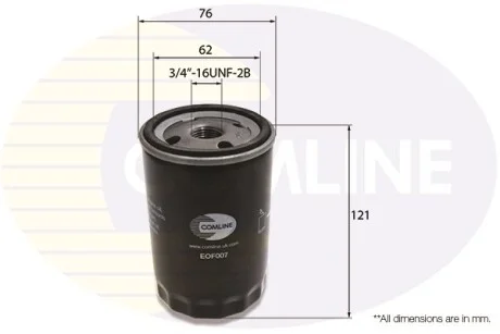 Comline - Фільтр оливи (аналогWL7070/OC47) COMLINE EOF007