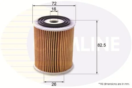 Comline Фільтр оливи COMLINE EOF167