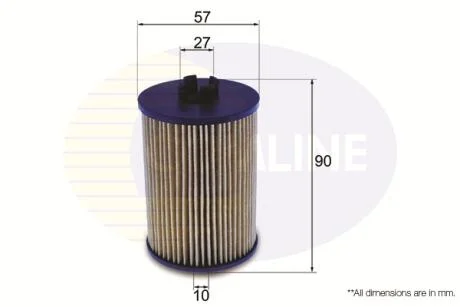 Comline - Фільтр оливи (аналогWL7405) COMLINE EOF184