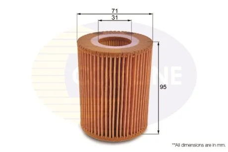 Comline - Фільтр оливи (аналогWL7416/OX380D) COMLINE EOF186