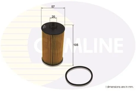 Comline - Фільтр оливи (аналогWL7422) COMLINE EOF201