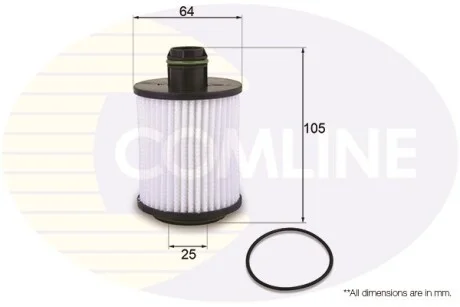 Comline - Фільтр оливи (аналогWL7463/OX559D) COMLINE EOF238