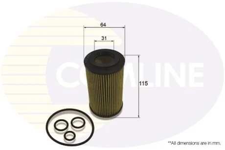 Comline - Фільтр оливи (аналогWL7470/OX153/7D2) COMLINE EOF253