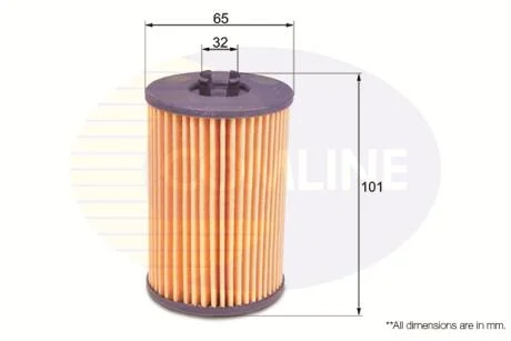 Comline - Фільтр оливи COMLINE EOF261