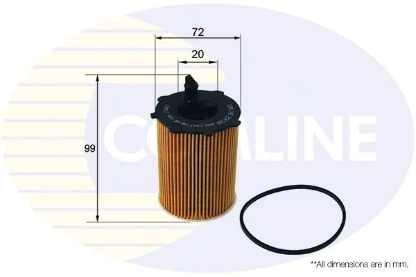 Comline - Фільтр оливи COMLINE EOF265 (фото 1)