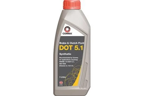 BRAKE & CLUTCH FLUID DOT 5.1-1Lx1 COMMA BF51L