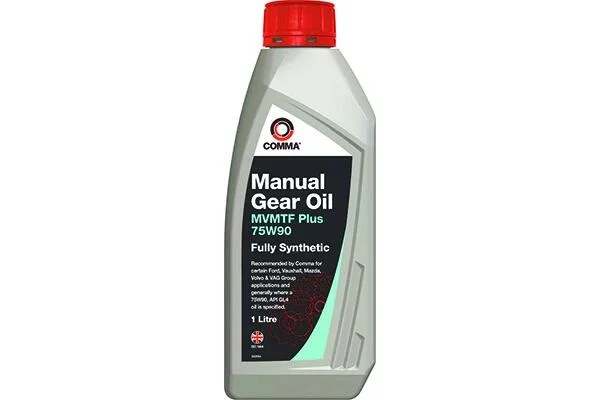 Трансмиссионное масло Comma Manual Gear Oil MVMTF Plus GL-4 75W-90 синтетическое 1 л COMMA MVMTFP1L (фото 1)