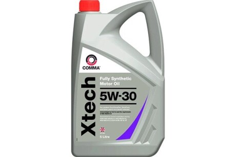 Олія моторна Xtech 5W-30 (5 л) COMMA XTC5L