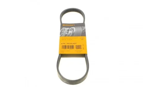 Пас поліклиновий Smart Fortwo 1.0 07- Contitech 4PK753ELAST