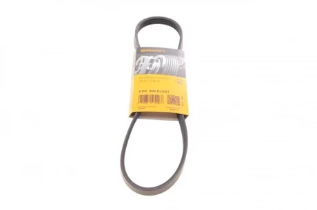 Ремінь генератора BMW 1 (E87)/3 (E90) 04-11 Contitech 4PK830 ELAST