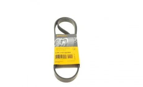 Ремень генератора Volvo S40/S60/S80/V40/V60/V70/XC60/XC70 00- (5PK1121) Contitech 5PK1121 EXTRA
