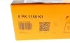Комплект ремня генератора Fiat Doblo/Opel Combo 1.4 05- (5PK1150) Contitech 5PK1150K1 (фото 10)