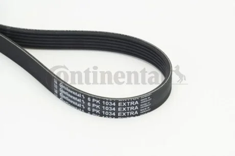 Ремень генератора VW Golf VIII 1.0 eTSI 20- (6PK1034) Contitech 6PK1034EXTRA
