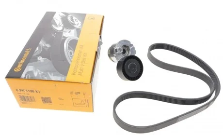 Комплект ременя генератора Renault Kangoo/Megane/Scenic 1.6 16V/1.5 dCi 02- (6PK1130) Contitech 6PK1130K1