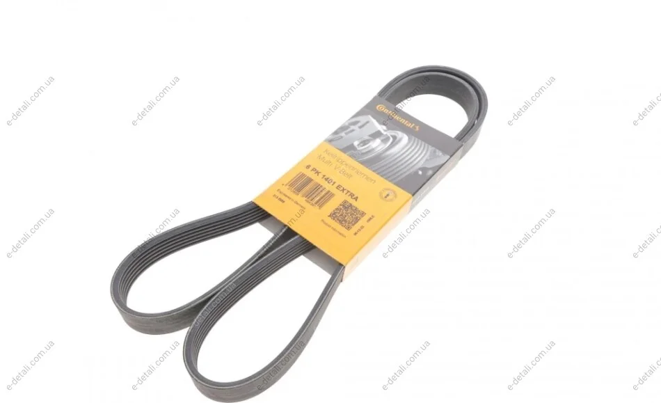 Ремінь генератора Land Rover Defender/Range Rover 3.0 Hybrid 19- Contitech 6PK1401 EXTRA (фото 1)