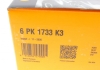 Комплект (ремень+ролики)) Contitech 6PK1733K3 (фото 14)