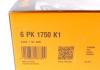 Комплект пасу поліклинового Citroen Berlingo/Peug Contitech 6PK1750 K1 (фото 14)
