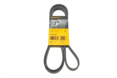 Ремень генератора MB Vito OM601/602 (AC)/ M111 (PS) Contitech 6PK2020