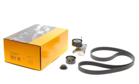 Комплект ременя генератора Renault Grand II-III/Laguna/Megane 2.0dCi 06- Contitech 7PK1705K1