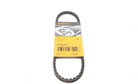 Ремень генератора Citroen GS/Daewoo Tico/Land Rover Discovery I/Peugeot 305 II/505 78-00 (10х613) Contitech AVX10X613