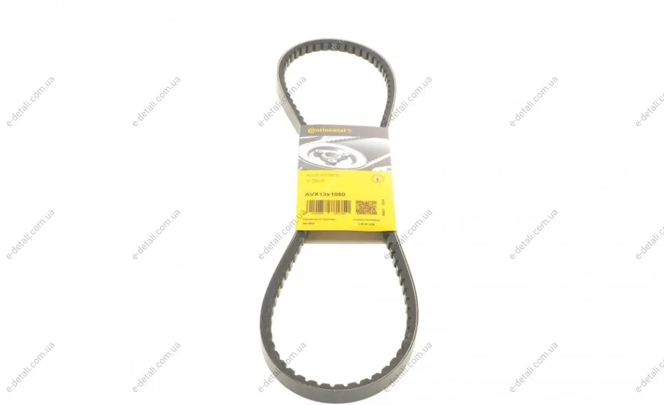 Ремень генератора VW Golf 1.5/1.6 77-83/Toyota Hilux/Land Cruiser 1.8/3.5 83-01/Audi 100 2.0D 78-83 Contitech AVX13X1050 (фото 1)