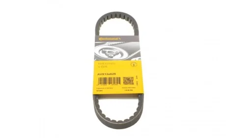 Ремень генератора Mitsubishi Colt/Galant/Lancer 1.3-1.8 84-92 (13x625) Contitech AVX 13X625