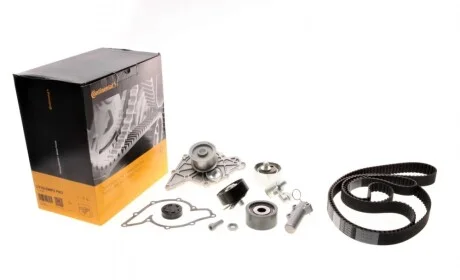 Комплект пасу ГРМ з насосом Audi A4/A6/A8 97-05/VW Contitech CT1015WP2PRO