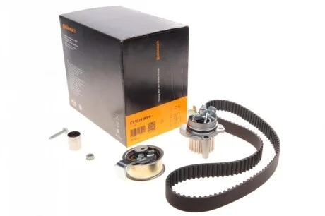 Комплект ГРМ + помпа Audi A4/Skoda Octavia/VW Passat/Golf 1.9TDI 99-10 (30x120z) Contitech CT1028WP9