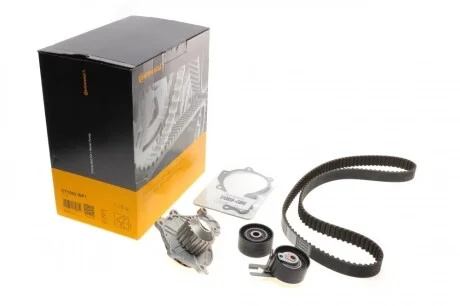 Комплект ГРМ + помпа Citroen Berlingo/C4/C3/C5/Jumpy/Peugeot Partner/206/307/308 1.6HDI 04-(25x137z) Contitech CT1092WP1