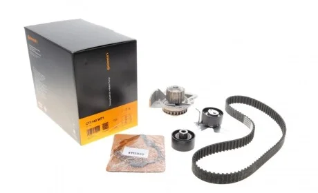 Комплект ременя ГРМ з помпою Ford Kuga 2,0 TDCI 10> 12, Kuga II 2,0TDCI 13>, PSA Jumpy Expert Scudo 2,0 HDI 10> ContiTech Contitech CT1140WP1