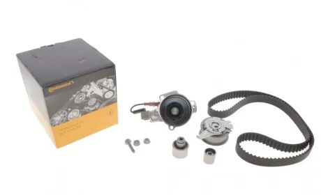 Комплект ГРМ + помпа Audi A3/A4/Q2/Q5/Skoda Octavia IV/VW Golf VII/Passat B8 2.0 TDI 12- (25x145z) Contitech CT1168WP4