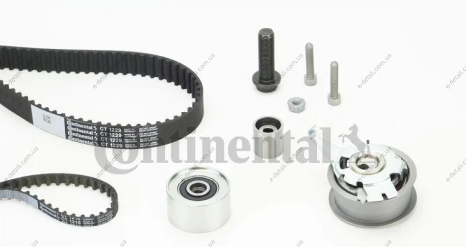 Комплект ГРМ Audi A3/A4/A6/Q3/Skoda Octavia/VW Caddy V/Tiguan 2.0 TDI 16- (25x149z/10.2x475x53z) Contitech CT1229K2PRO (фото 1)