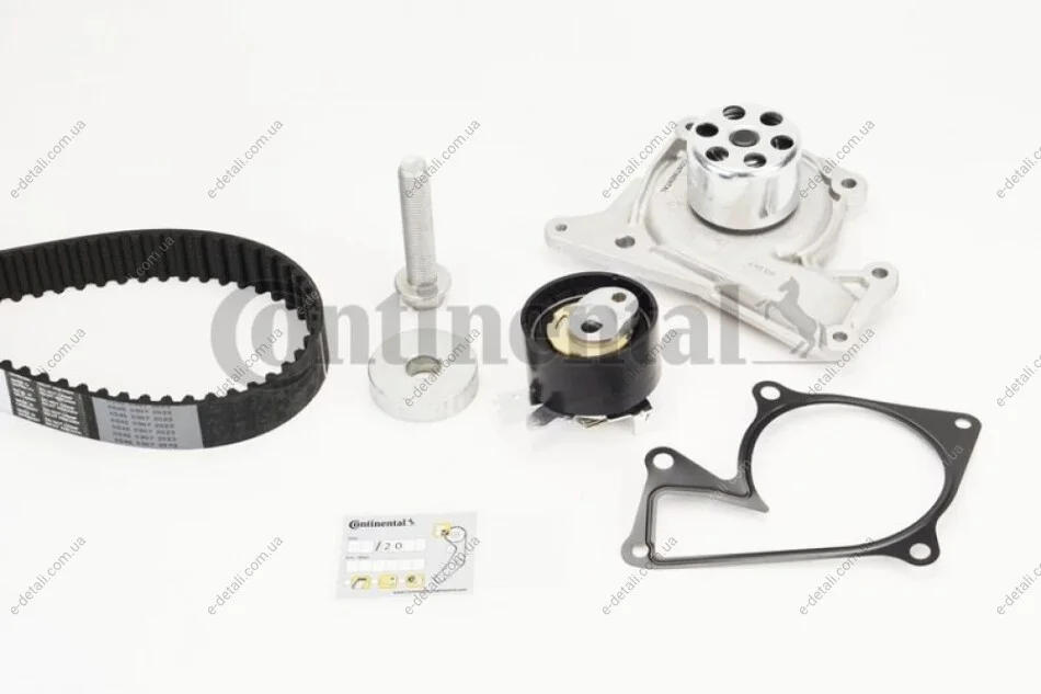 Комплект ГРМ + помпа Renault Kangoo/Megane 1.5dCi/Blue dCi 18-/MB Citan (W415) 1.5CDI (OM608) 19- Contitech CT 1244 WP2 (фото 1)