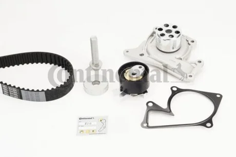 Комплект ГРМ + помпа Renault Kangoo/Megane 1.5dCi/Blue dCi 18-/MB Citan (W415) 1.5CDI (OM608) 19- Contitech CT 1244 WP2