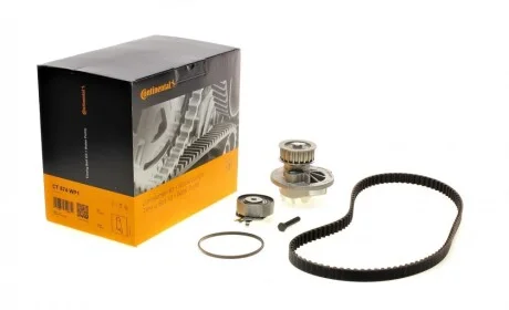 Комплект ГРМ, пас+ролик+помпа Contitech CT874WP1