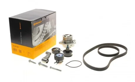 Комплект ГРМ + помпа Skoda Fabia/Octavia 00-13/VW Caddy/Golf/Polo 1.4 16V 99-08 (20x130z/17x58z) Contitech CT957WP1