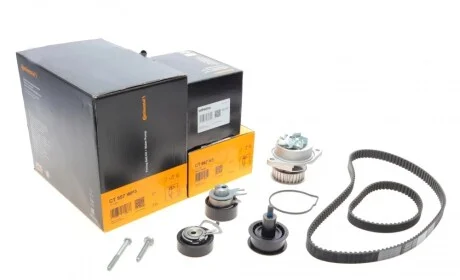 Комплект ГРМ + помпа VW Caddy/Golf 1.4 05-13/Polo 1.4 01-/Skoda Fabia 1.4 99-14 (20x130z/17x58z) Contitech CT957WP3