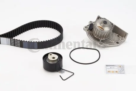 Комплект ГРМ, пас+ролик+помпа Contitech CT974WP1