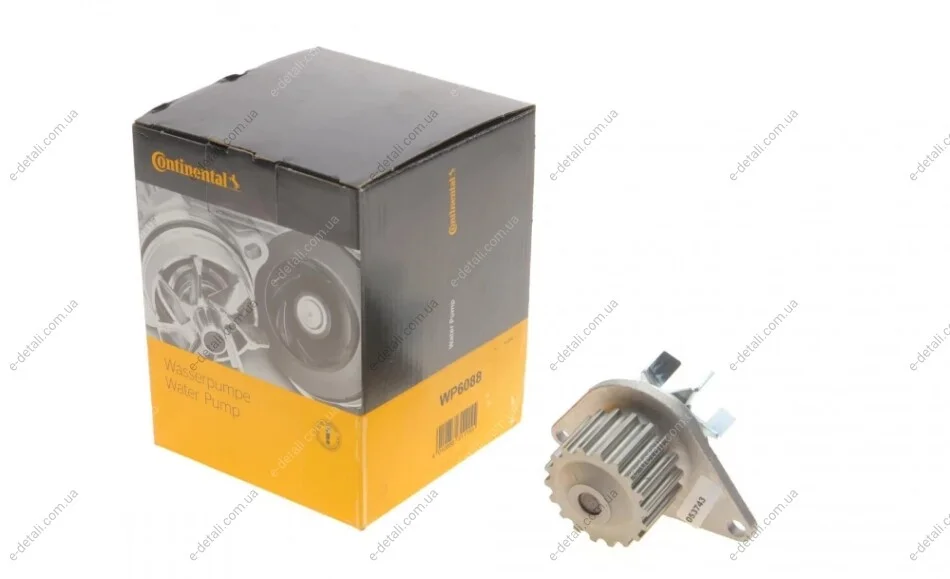 Помпа води Citroen C2/C3/C4/Peugeot 206/307 1.4 16V 03- Contitech WP6088 (фото 1)