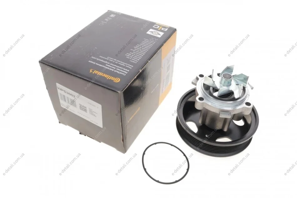 Помпа води Fiat Doblo 1.3D/JTD/Opel Combo/Astra H/J/Corsa C/D 1.3CDTI 05-/Chevrolet Aveo 1.3D 11- Contitech WPS3002 (фото 1)